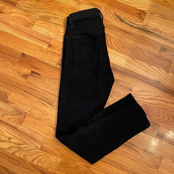 Current/Elliott High Waist Stiletto Jean in Black - Picture 4 of 8